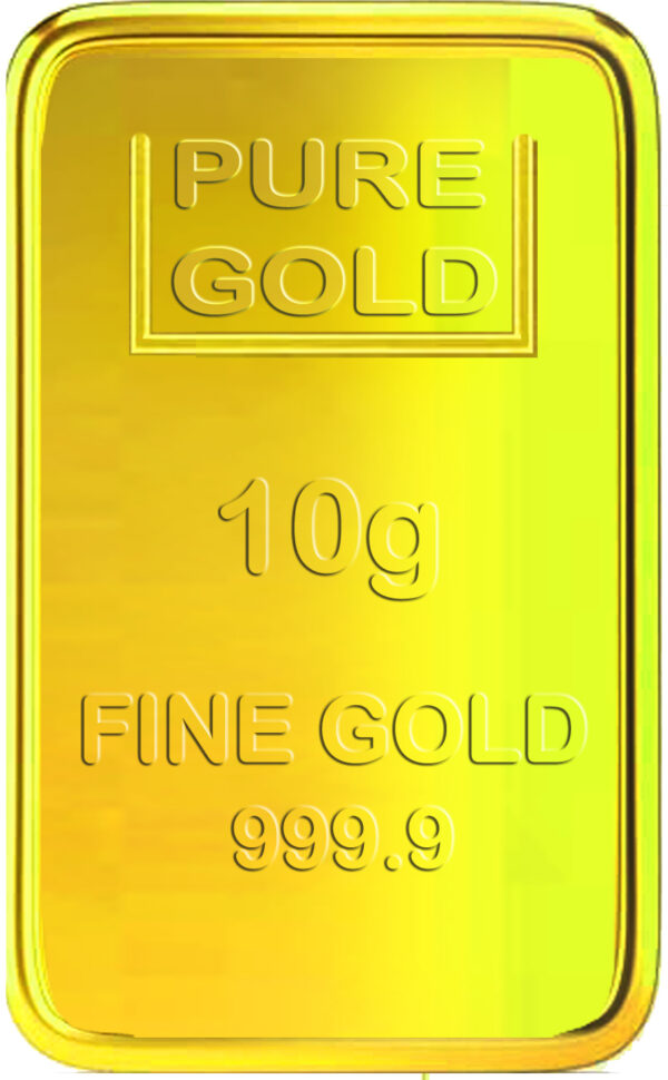 10g 24K 999.9 Fine Gold Bar - Image 2