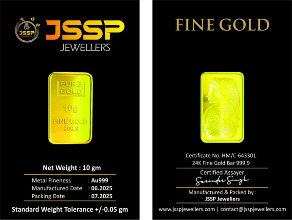10 Gram Gold Bar