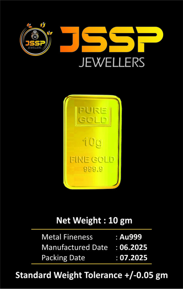 10g 24K 999.9 Fine Gold Bar - Image 6