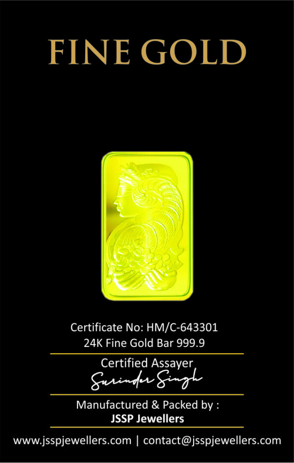 10g 24K 999.9 Fine Gold Bar - Image 7