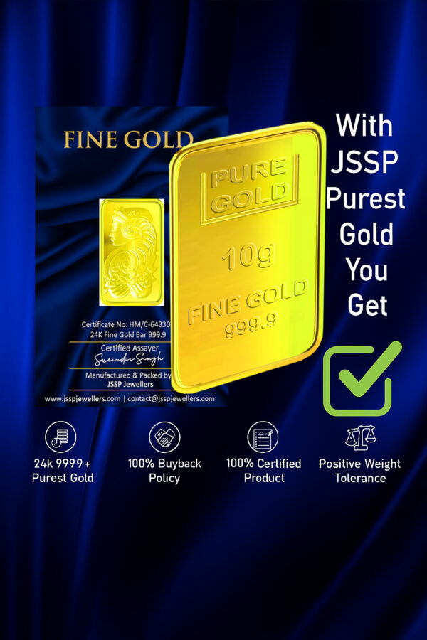 10g 24K 999.9 Fine Gold Bar - Image 8