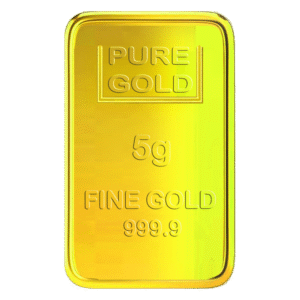 5g 24K 999.9 Fine Gold Bar